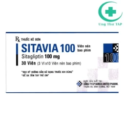 Sitavia 100mg - Thuốc cải thiện đái tháo đường tuýp 2